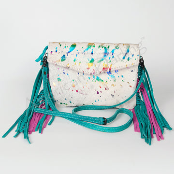 American Darling Envelope Hair on Genuine Leather Western Women Bag Handbag Purse | for Cute